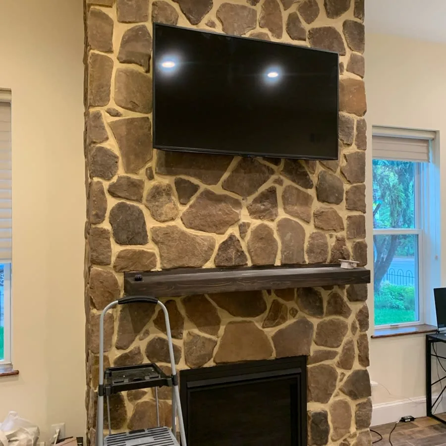 Photo of completed Capital Mounting job