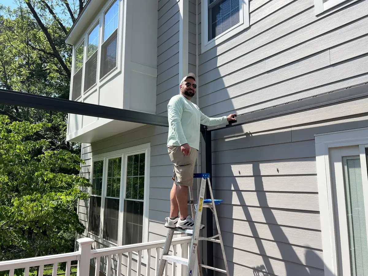 Photo of completed Capital Mounting job