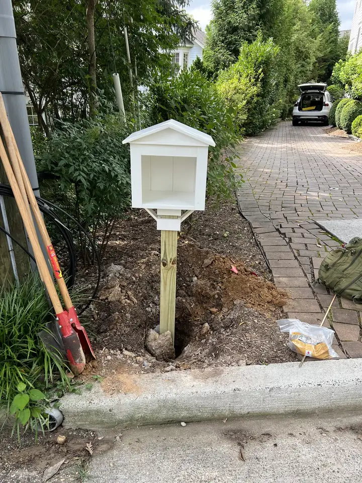 Photo of completed Capital Mounting job