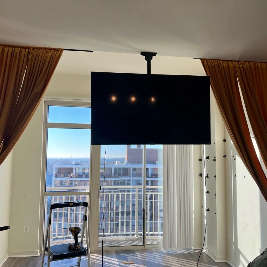 Photo of completed Capital Mounting job